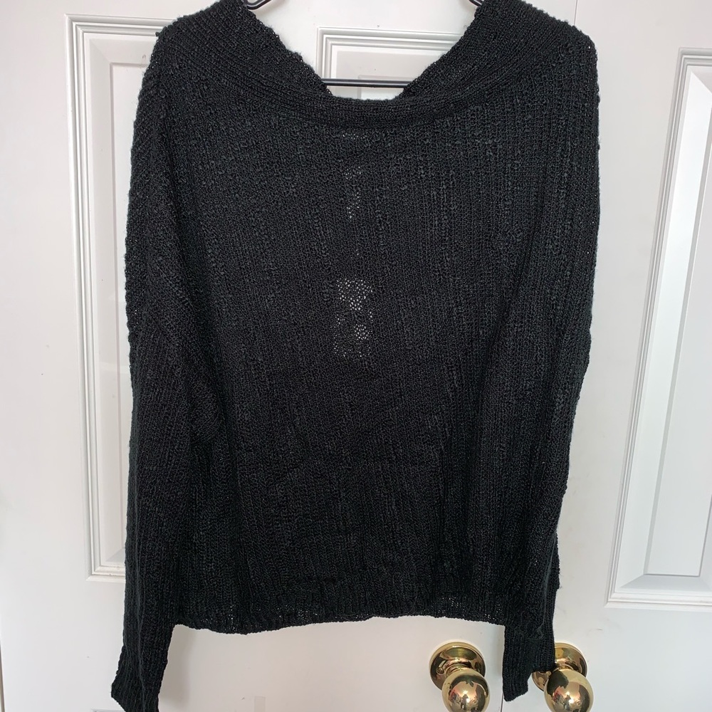 Off the shoulder sweater